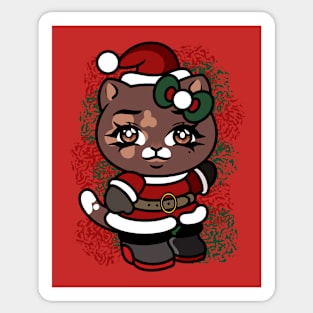 Sandy Claws Sticker